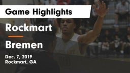 Rockmart  vs Bremen Game Highlights - Dec. 7, 2019