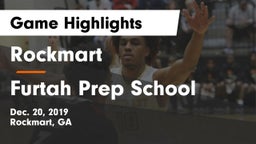 Rockmart  vs Furtah Prep School Game Highlights - Dec. 20, 2019