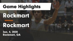 Rockmart  vs Rockmart  Game Highlights - Jan. 4, 2020