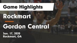 Rockmart  vs Gordon Central Game Highlights - Jan. 17, 2020