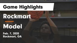 Rockmart  vs Model  Game Highlights - Feb. 7, 2020