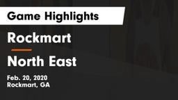 Rockmart  vs North East  Game Highlights - Feb. 20, 2020