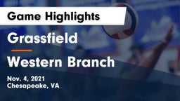 Grassfield  vs Western Branch Game Highlights - Nov. 4, 2021