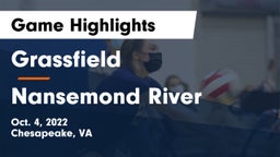 Grassfield  vs Nansemond River Game Highlights - Oct. 4, 2022