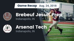 Recap: Brebeuf Jesuit Prep  vs. Arsenal Tech  2018