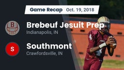 Recap: Brebeuf Jesuit Prep  vs. Southmont  2018