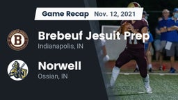 Recap: Brebeuf Jesuit Prep  vs. Norwell  2021
