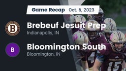 Recap: Brebeuf Jesuit Prep  vs. Bloomington South  2023
