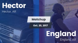Matchup: Hector vs. England  2017