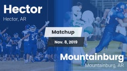 Matchup: Hector vs. Mountainburg  2019