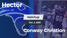 Matchup: Hector vs. Conway Christian  2020