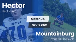 Matchup: Hector vs. Mountainburg  2020