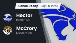 Recap: Hector  vs. McCrory  2023