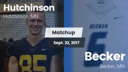 Matchup: Hutchinson vs. Becker  2017