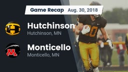 Recap: Hutchinson  vs. Monticello  2018