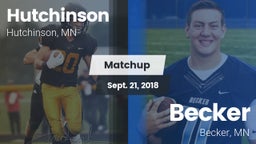Matchup: Hutchinson vs. Becker  2018