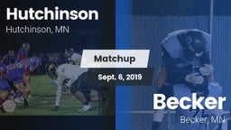 Matchup: Hutchinson vs. Becker  2019