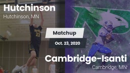 Matchup: Hutchinson vs. Cambridge-Isanti  2020