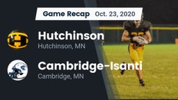 Recap: Hutchinson  vs. Cambridge-Isanti  2020