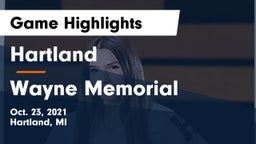 Hartland  vs Wayne Memorial  Game Highlights - Oct. 23, 2021