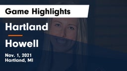 Hartland  vs Howell Game Highlights - Nov. 1, 2021