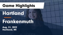 Hartland  vs Frankenmuth  Game Highlights - Aug. 31, 2022