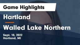 Hartland  vs Walled Lake Northern Game Highlights - Sept. 10, 2022