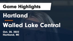 Hartland  vs Walled Lake Central  Game Highlights - Oct. 20, 2022