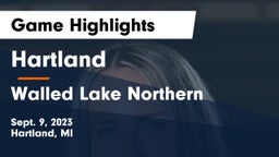 Hartland  vs Walled Lake Northern  Game Highlights - Sept. 9, 2023