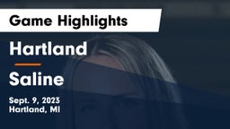 Hartland  vs Saline Game Highlights - Sept. 9, 2023