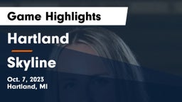 Hartland  vs Skyline Game Highlights - Oct. 7, 2023