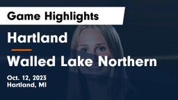Hartland  vs Walled Lake Northern Game Highlights - Oct. 12, 2023