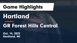 Hartland  vs GR Forest Hills Central Game Highlights - Oct. 14, 2023