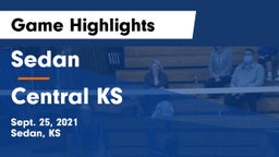 Sedan  vs Central  KS Game Highlights - Sept. 25, 2021