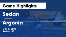 Sedan  vs Argonia Game Highlights - Oct. 9, 2021