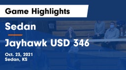 Sedan  vs Jayhawk USD 346 Game Highlights - Oct. 23, 2021