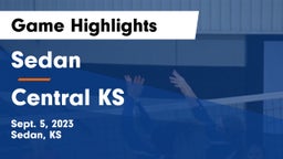 Sedan  vs Central  KS Game Highlights - Sept. 5, 2023