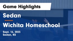Sedan  vs Wichita Homeschool Game Highlights - Sept. 16, 2023