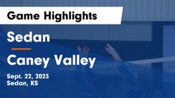 Sedan  vs Caney Valley  Game Highlights - Sept. 22, 2023