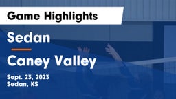 Sedan  vs Caney Valley  Game Highlights - Sept. 23, 2023