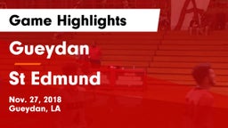 Gueydan  vs St Edmund Game Highlights - Nov. 27, 2018
