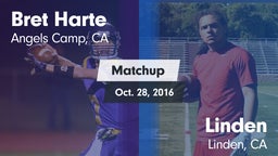 Matchup: Bret Harte vs. Linden  2016