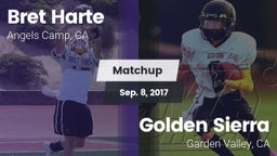 Matchup: Bret Harte vs. Golden Sierra  2017