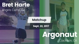 Matchup: Bret Harte vs. Argonaut  2017