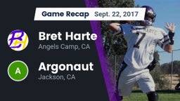 Recap: Bret Harte  vs. Argonaut  2017