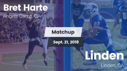 Matchup: Bret Harte vs. Linden  2018