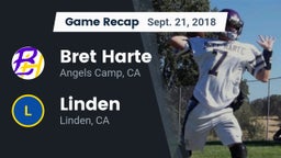 Recap: Bret Harte  vs. Linden  2018