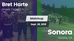 Matchup: Bret Harte vs. Sonora  2018