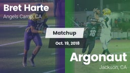 Matchup: Bret Harte vs. Argonaut  2018