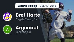 Recap: Bret Harte  vs. Argonaut  2018